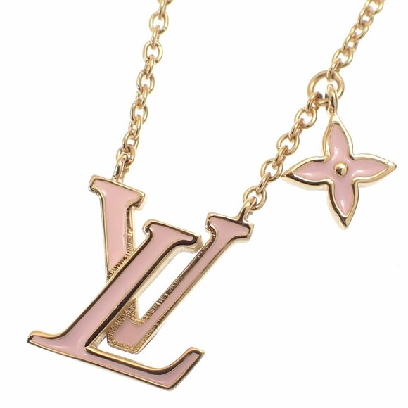 LOUIS VUITTON Pink Necklace - Picture 1 of 10